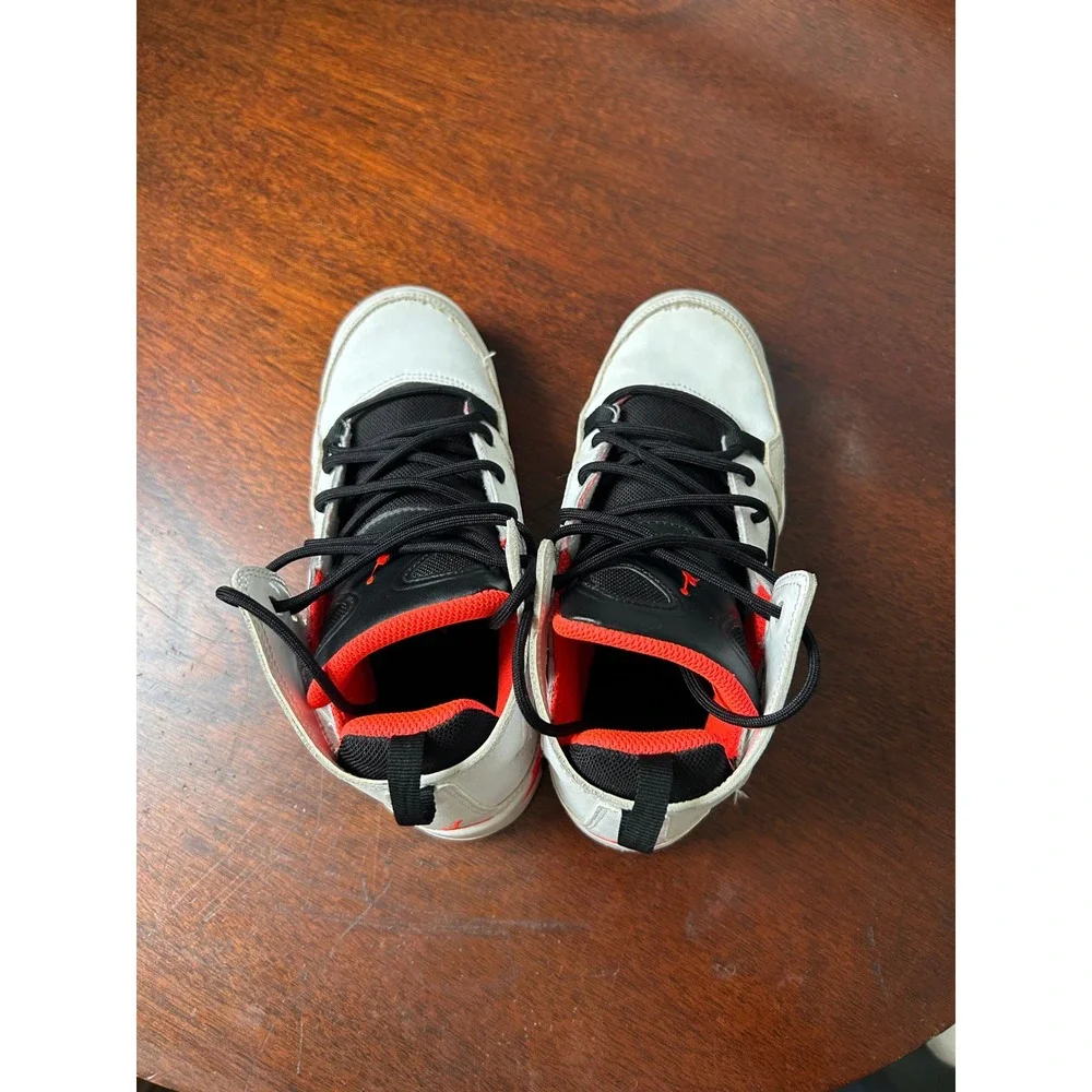 Jordan 6-17-23 White Infrared Black Kids Basketball Shoes DC7330-106